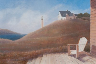 Maine landscape by Lincoln Seligman